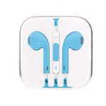 AX029-Rox - Icolor Handsfree Earphones With Mic-Blue