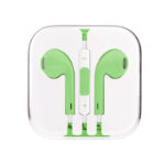 AX029-Rox - Icolor Handsfree Earphones With Mic-Green