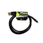 SM6469-Rox-USB-to-Lightning-3.3FT-Cable-Black