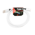 SM6472-Rox-Cable-USB-to-Type C-3.3FT-Rubber-White