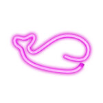 SM6728-ROX LED Neon Signs-Whale-1