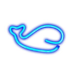 SM6728-ROX LED Neon Signs-Whale-2
